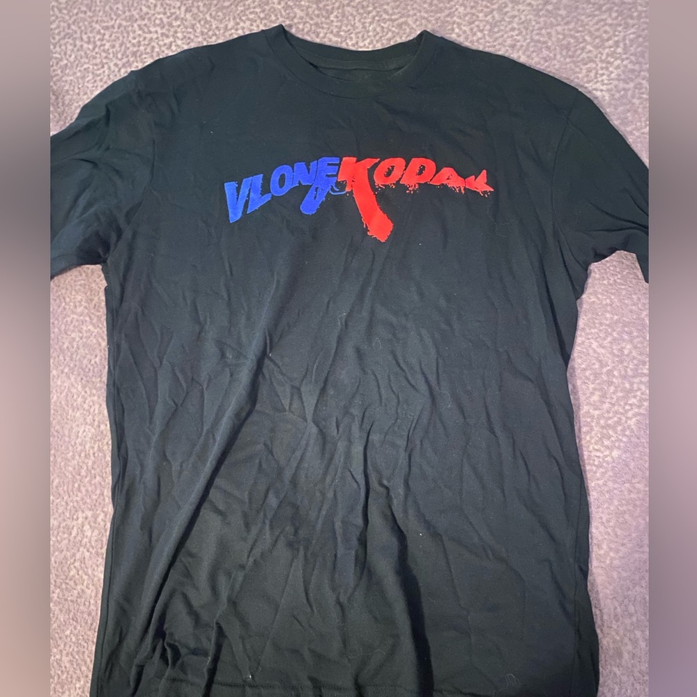 Vlone X Kodak Black  Black T-Shirt
